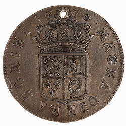 Pattern Coin - Broad, Charles II, Great Britain, 1660 (Reverse)