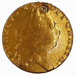 Coin - 1 Guinea, George III, Great Britain, 1794 (Obverse)