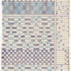 Notebook - Anna Apinis, Latvian Weaving Patterns, 1930s-1940s