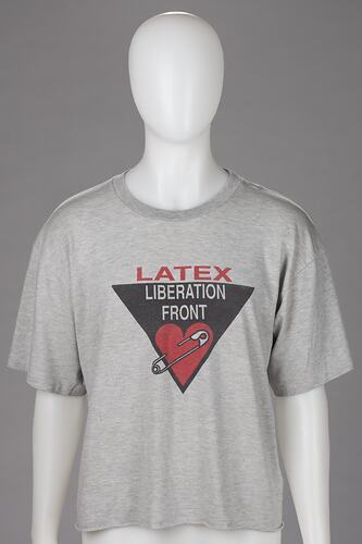 T-Shirt - Richee, 'Latex Liberation Front', circa 1990s