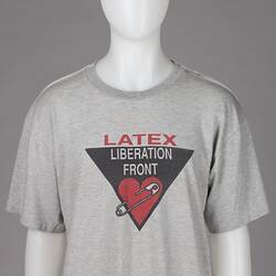 T-Shirt - Richee, 'Latex Liberation Front', circa 1990s