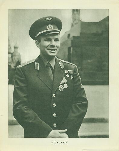 Leaflet - 'Soviet Man in Space', USSR, 1961