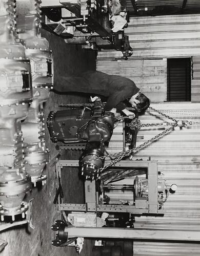 Photograph - Massey Ferguson, 'Cane Harvester Transmission', Bundaberg Factory, Queensland, circa 1972