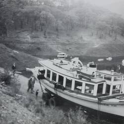 Photograph - The 'Currawong Star', Eildon Weir, Eildon, Victoria, circa 1930s