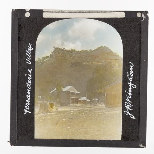 Lantern Slide - Yerranderie Village, New South Wales, 1920-1940