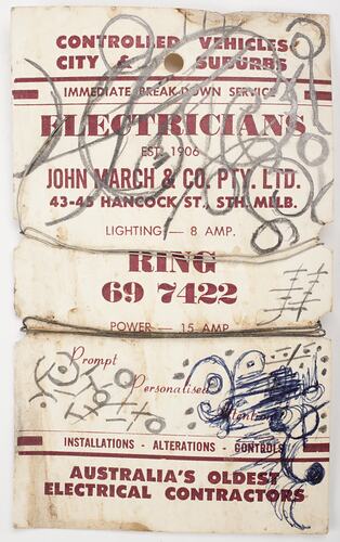 Card of Fuse Wire
