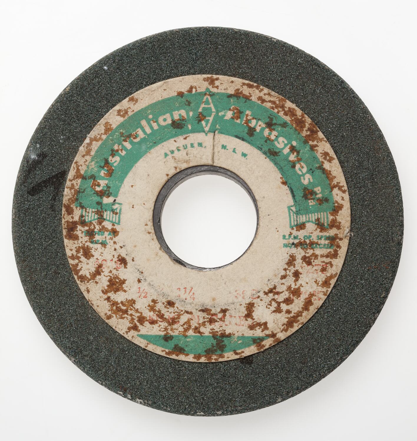 Grinding Wheel Australian Abrasives, circa 19701990