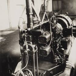 Photograph - Crankless Engines (Australia) Pty Ltd, Eight Cylinder Gas Engine, Fitzroy, Victoria, 1921