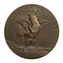 Medal - Marshal F. Foch, by Jules Legastelois, France, 1918