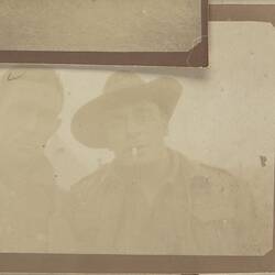 Photograph - Soldiers Jonah & Swinton, Somme, France, Sergeant John Lord, World War I, 1917