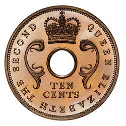 Proof Coin - 10 Cents, British East Africa, 1956