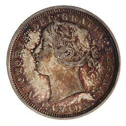 Coin - 20 Cents, Canada, 1858
