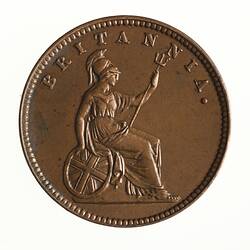 Coin - 1 Lepton, Ionian Islands, Greece, 1857