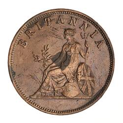 Coin - 1 Obol, Ionian Islands, Greece, 1819