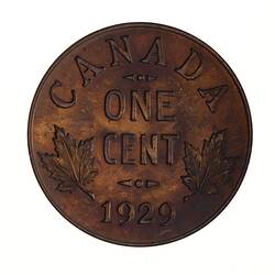 Specimen Coin - 1 Cent, Canada, 1929