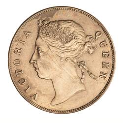 Coin - 5 Cents, Mauritius, 1897