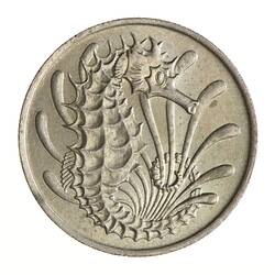 Coin - 10 Cents, Singapore, 1967