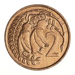 Coin - 2 Cents, New Zealand, 1967