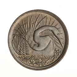 Coin - 5 Cents, Singapore, 1972