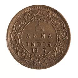 Coin - 1/12 Anna, India, 1907