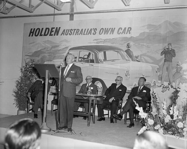 Holden Car Promotion, Melbourne, Victoria, 1958