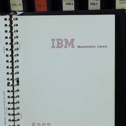 Trolley with Reference Materials - IBM, circa 1972