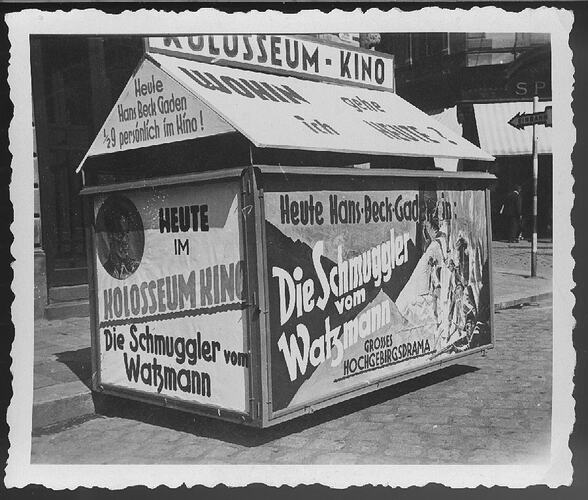 Photograph - Advertising Stand, Austria, circa 1920s-1930s