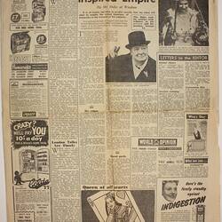 Newspaper - 'Herald', Melbourne, 3 Jun 1953