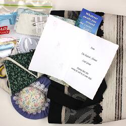 Sewing Kit - Seaford-Moana Craft Group, Black Saturday Bushfires, St Andrews, after Feb 2009