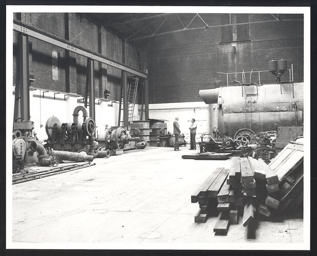 Photograph - Spotswood Pumping Station, North Boiler Room, Victoria, circa 1991