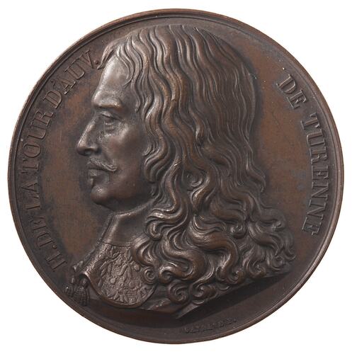 Medal - Henri de la Tour d'Auverge, France, 1819