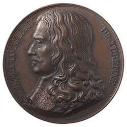 Medal - Henri de la Tour d'Auverge, France, 1819