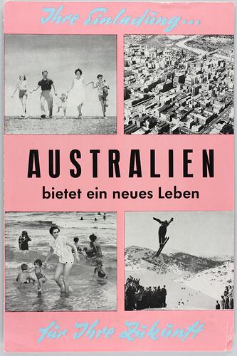 Leaflet - 'Australien Bietet ein Neues Leben', Australian  Migration Mission, Austria, 1950s
