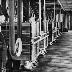 Copy Negative - H.V McKay Pty Ltd, Machine Room, Sunshine, Victoria circa 1910