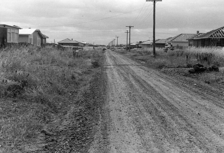 Digital Photograph - View of Cyprus Street, Lalor, circa 1961