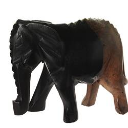 Elephant - Carved Wood, Small