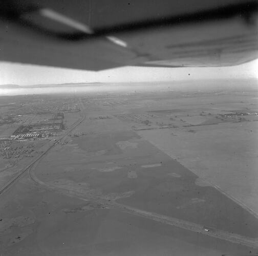 Negative - Aerial View of Deer Park, Victoria, Jul 1966