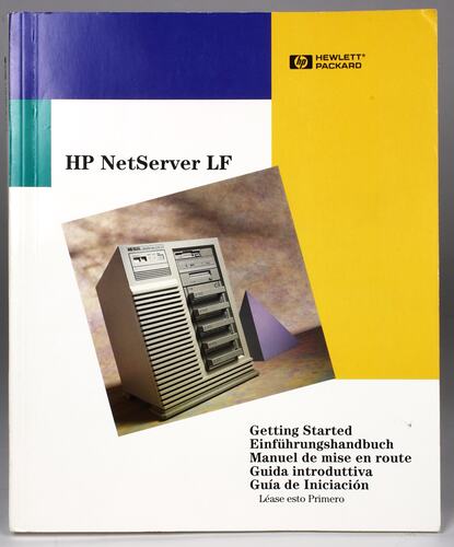 Manual - HP, Getting Started, Netserver LF, 1994