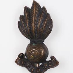 Badge - Collar, Royal Australian Artillery, Officer's, World War I, 1914-1918