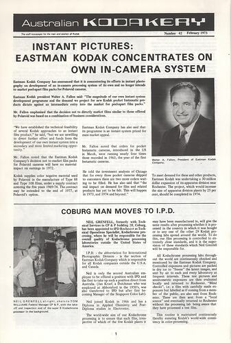 Newsletter - 'Australian Kodakery', No 42, Feb 1973
