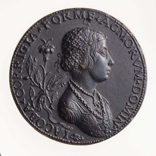 Electrotype Medal Replica - Jacoba Corregio