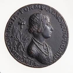 Electrotype Medal Replica - Jacoba Corregio