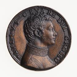 Electrotype Medal Replica -  Giulio Cesare del Grosso