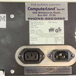 Personal Computer  - IBM, Type 5150, circa 1982