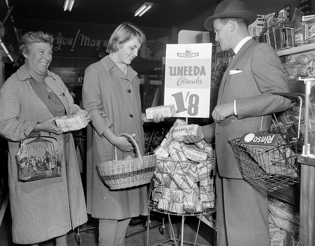Swallow & Ariell Ltd, Uneeda Biscuits Display, Victoria, 19 May 1959