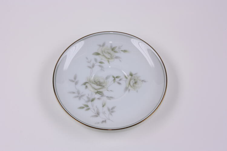 Saucer - Noritake China Coffee Set, Japan, 1940s