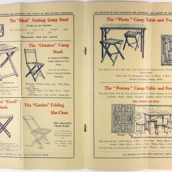 Catalogue - The Gair Manufacturing Co., Folding Furniture, 1936