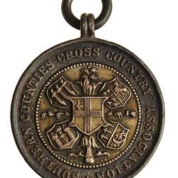 Medal - Southern Counties Cross Country Association Prize, England, Great Britain, 1918