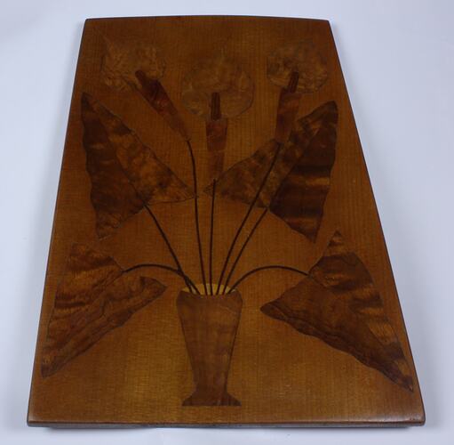 Parquetry - Plaque, Edwin Ault, 1900-1950