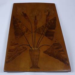 Parquetry - Plaque, Edwin Ault, 1900-1950